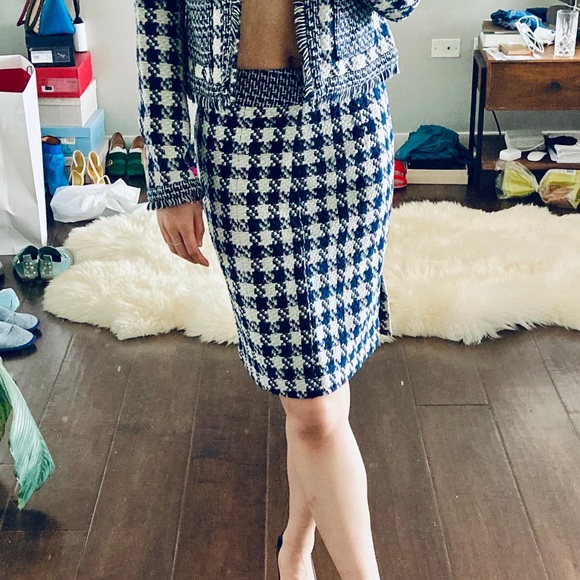 Tory Burch Sleek Navy Suit Set - Picture 3 of 4